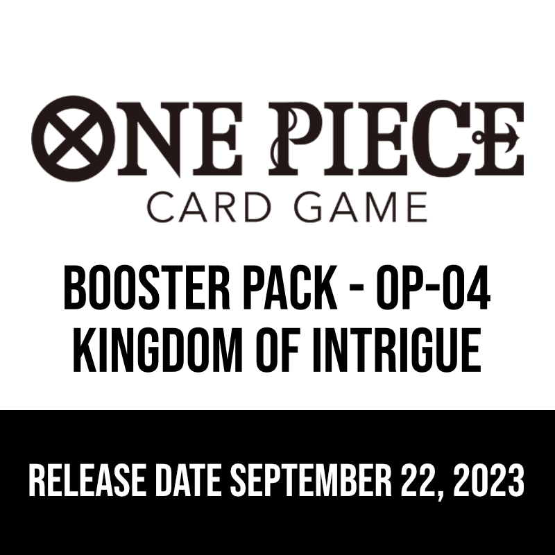 One Piece Card Game Kingdoms Of Intrigue Op04 Display Jogo em Inglês BANDAI  (Idade recomendada: 6 anos)