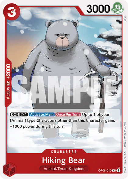 Hiking Bear