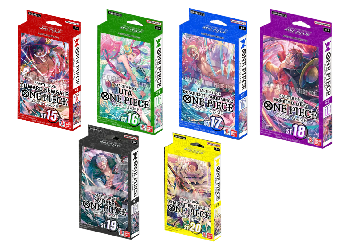 One Piece Starter Deck - [ST-15-20] Bundle [ENG]