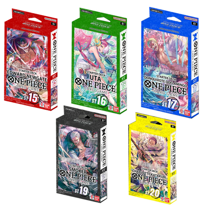 One Piece Starter Deck - [ST-15-20] Bundle [ENG]