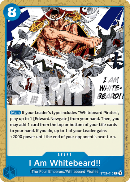 I Am Whitebeard!!
