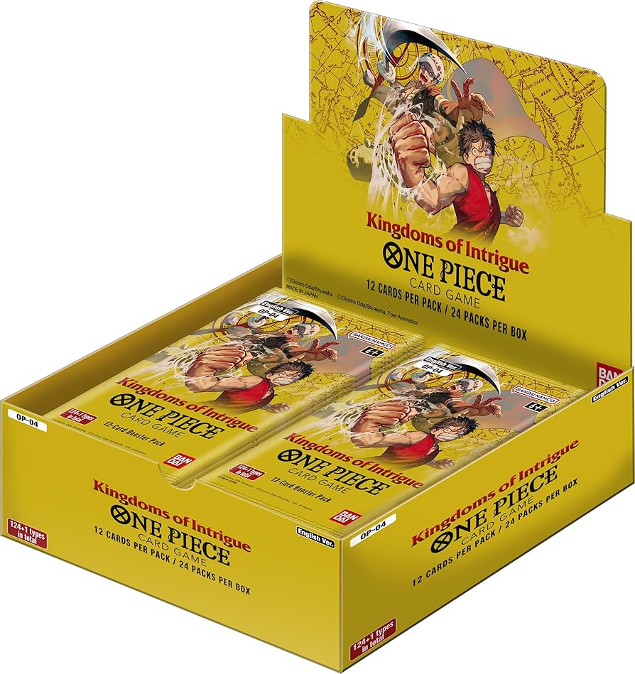 One Piece Card Game Booster Box - Kingdom of Intrigue [OP-04] [ENG]