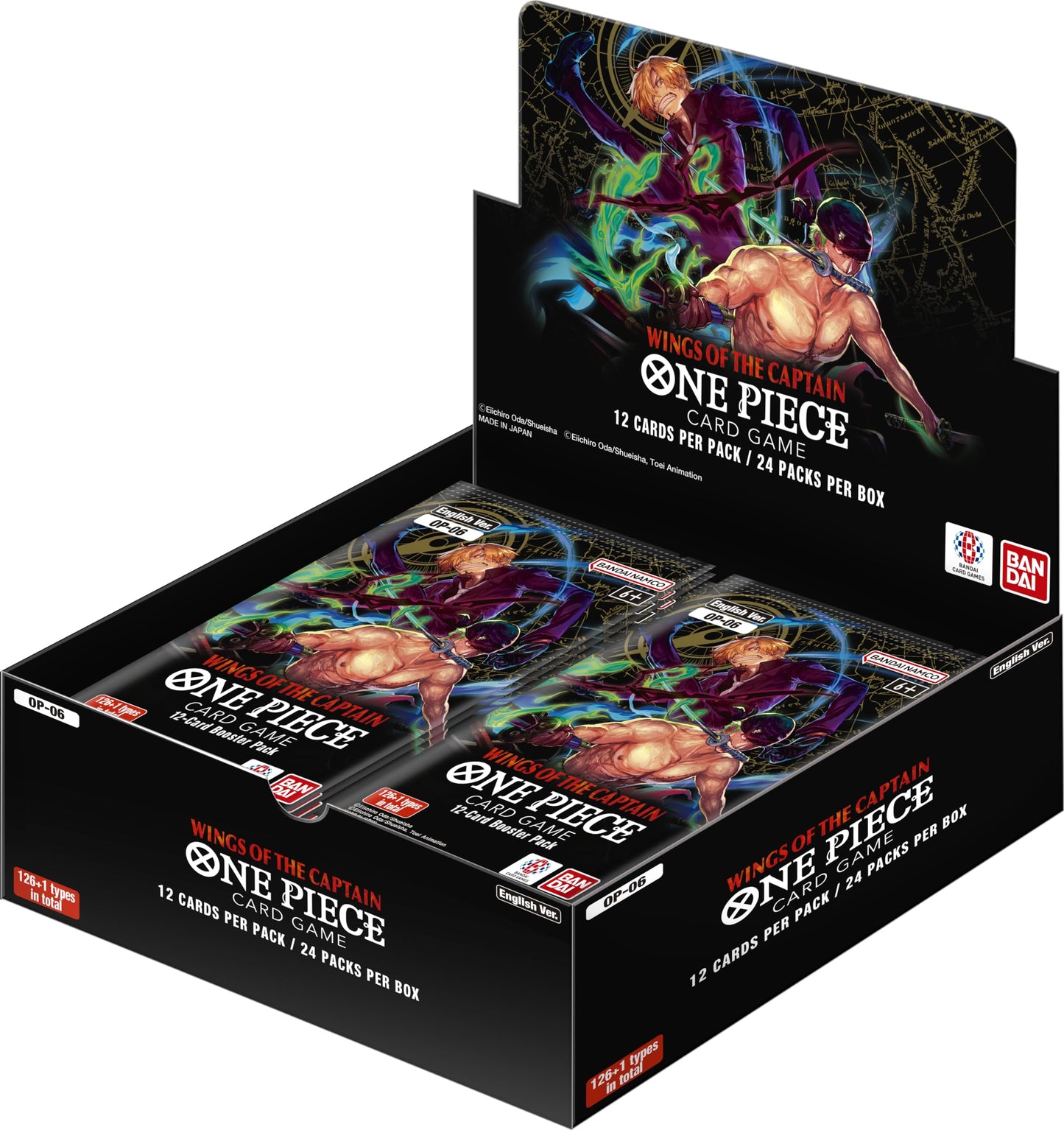 One Piece Card Game Booster Box - Wings of the Captain [OP-06] [ENG]