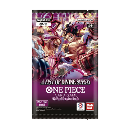 One Piece Card Game Fist of Divine Speed [OP-11]