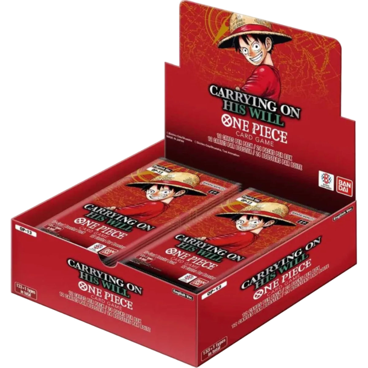 One Piece Card Game - Carrying on his Will [OP-13]