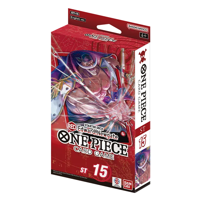 One Piece Card Game Starter Deck - RED Edward.Newgate [ST-15] [ENG]
