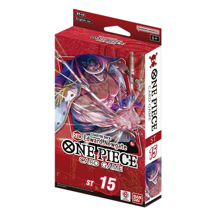 One Piece Card Game Starter Deck - RED Edward.Newgate [ST-15] [ENG]