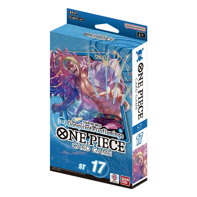 One Piece Card Game Starter Deck - BLUE Donquixote Doflamingo [ST-17] [ENG]