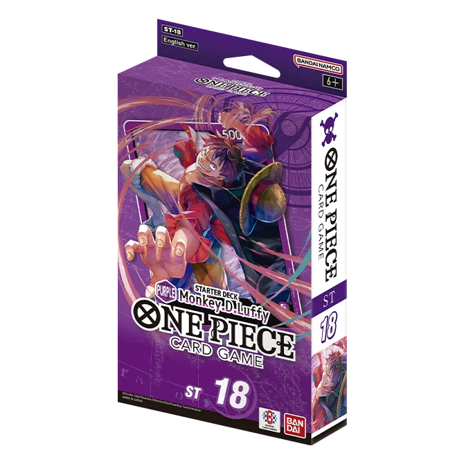 One Piece Card Game Starter Deck - PURPLE Monkey.D.Luffy [ST-18] [ENG]