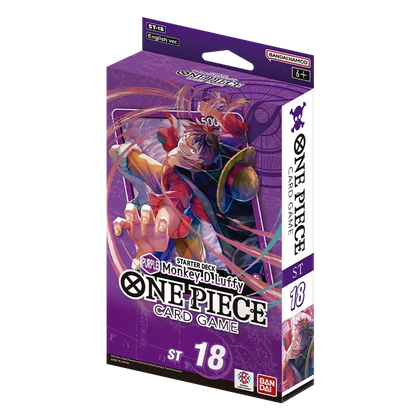 One Piece Card Game Starter Deck - PURPLE Monkey.D.Luffy [ST-18] [ENG]