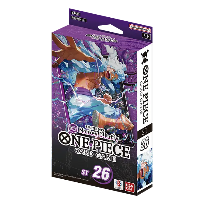 One Piece Card Game Starter Deck - PURPLE/BLACK Monkey.D.Luffy [ST-26] [ENG]
